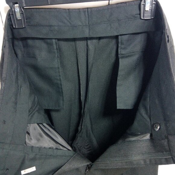 Society Brand Ltd By Hartmarx 44R 2 Button Charcoal 2pc Suit 32x31.5 Pleated - Picture 14 of 14